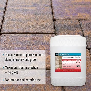STONETECH Enhancer Pro Sealer, 5 Gallon (18.9L)