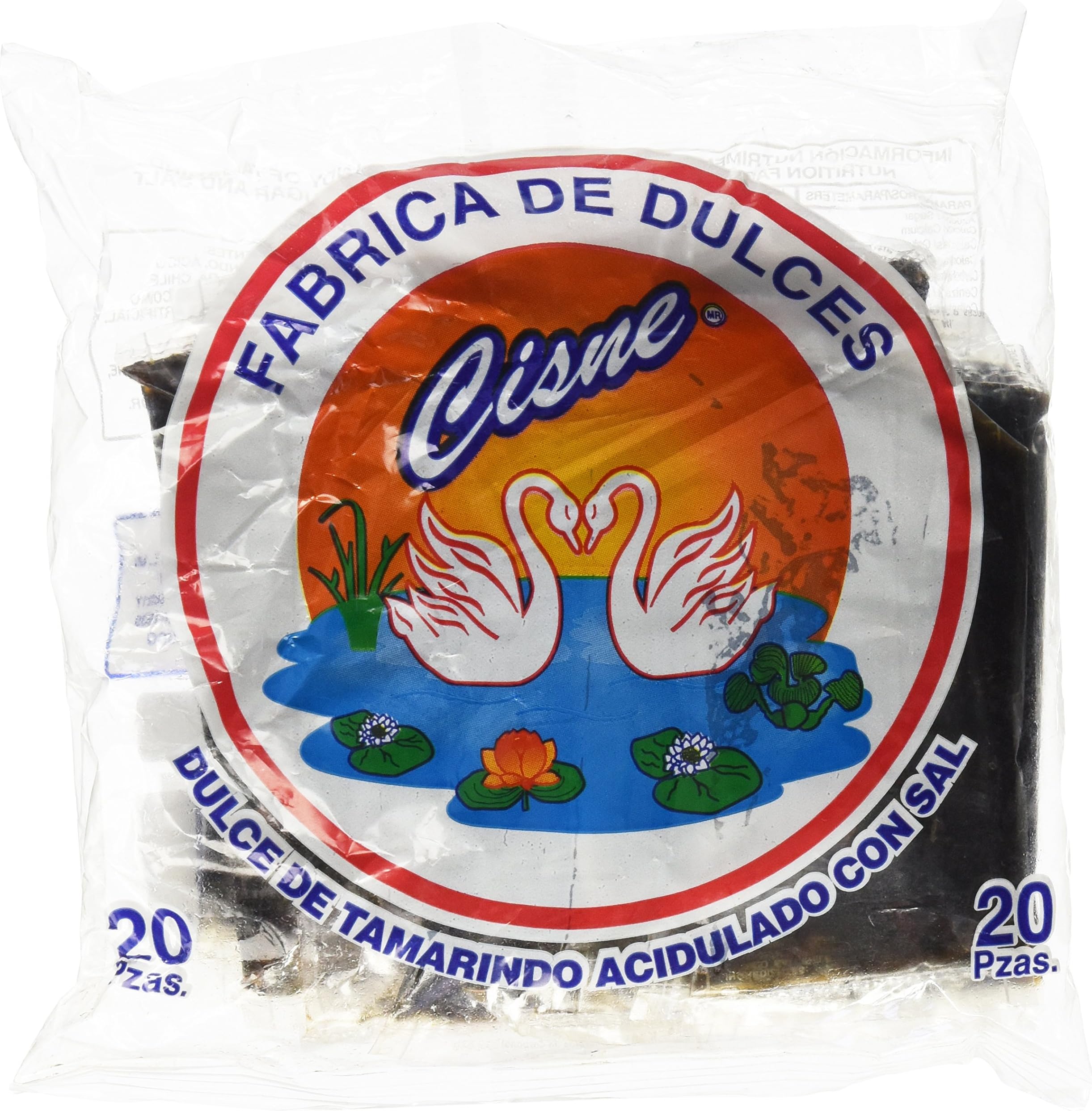 Pulp Tamarind Candy (Pulpa Cisne) Mexican Candy