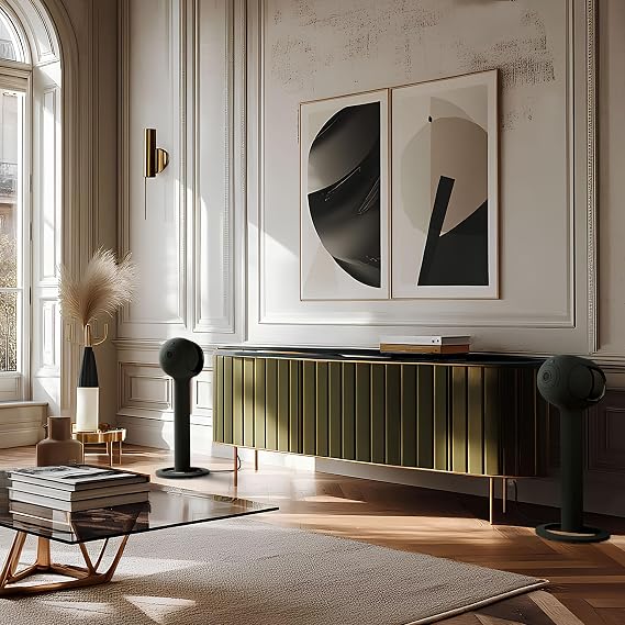 Devialet Accessory - Phantom Ultimate 108 dB Smart Stand Tree - Deep Forest - Raises to Perfect Height for Precision Listening - Enhanced Stability - Optimal Performance - Premium Materials