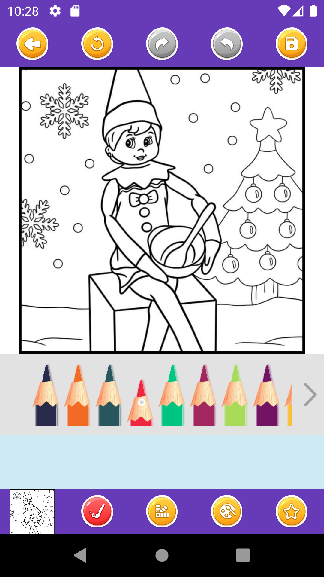 Elf on the Shelf Christmas Coloring book - App on the Amazon Appstore