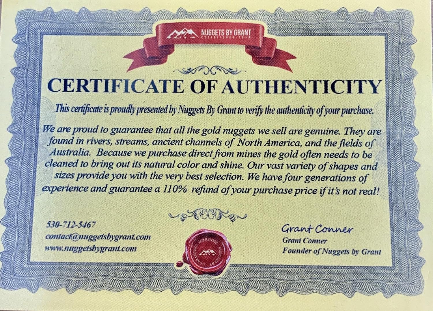 Yukon Gold Rush Nuggets #8 Mesh .78 Grams or 1/2 DWT of Fines