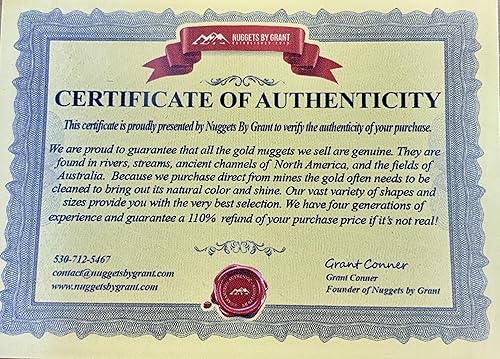 Miniatura 7 de Alaskan Yukon Gold Rush Nuggets 14 Mesh 0.07 oz de multas