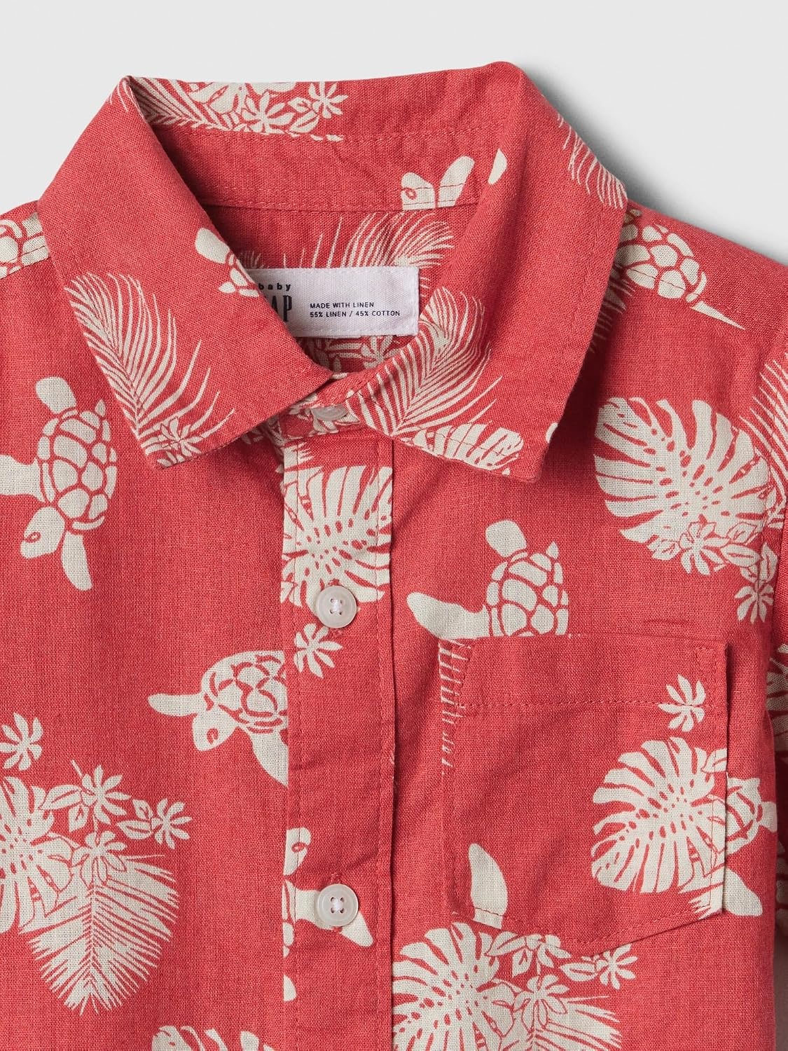 Gap Baby Boys' Short Sleeve Woven Top
