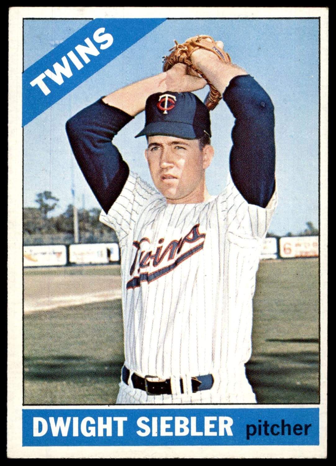 1966 Topps #546 Dwight Siebler Minnesota Twins (Baseball Card) EX Twins