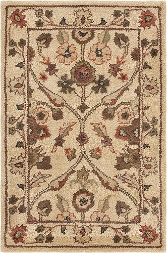 Miniatura 66 de SAFAVIEH Antiquity Collection AT51C - Alfombra de pasillo de lana tradicional oriental prémium hecha a mano, 2 pies 3 pulgadas x 8 pies