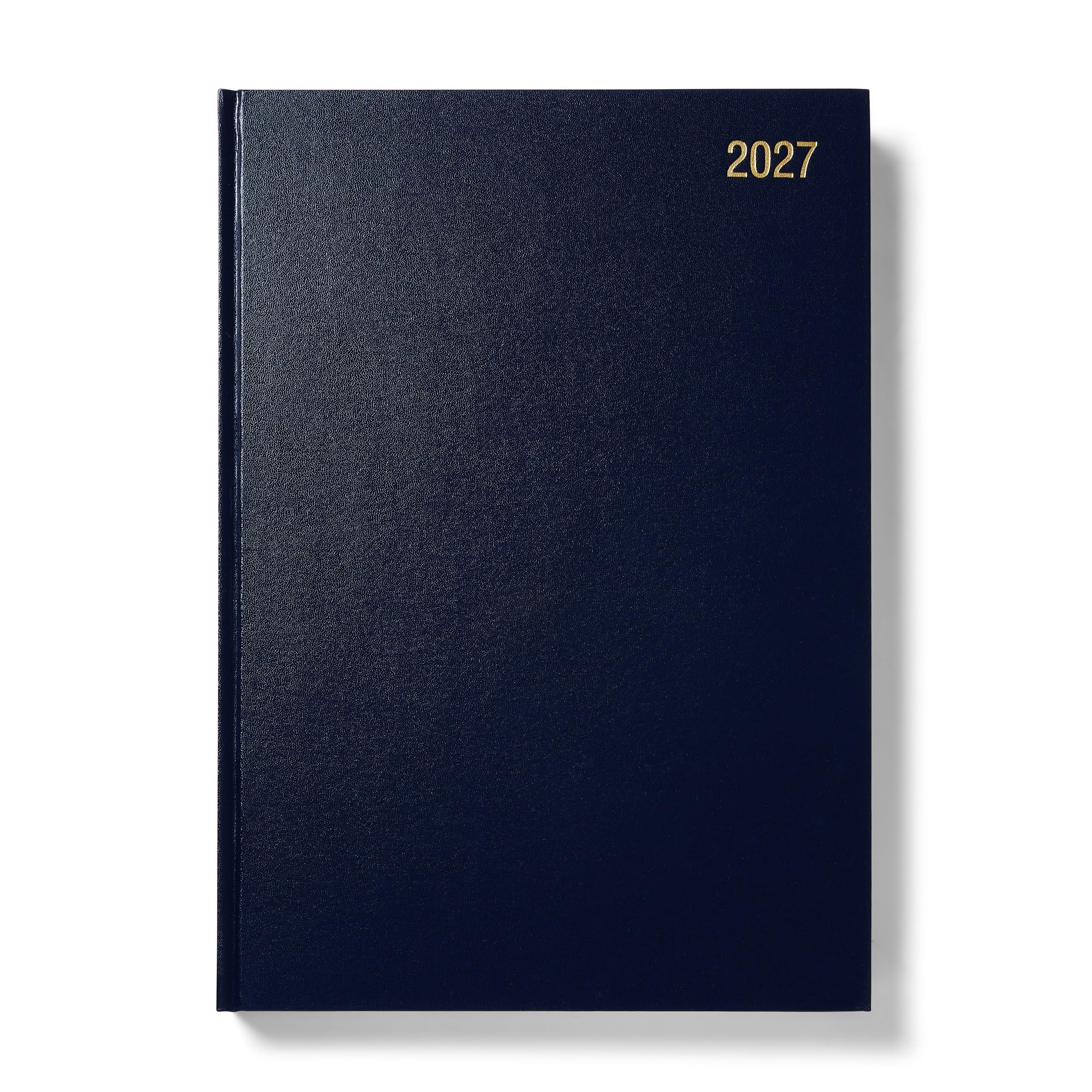 Morgan’s Direct 2027 NEW EDITION A4 Diary Day Per Page Navy Blue | Hardback Daily Planner Desk Diary | Office, Home & Business Organiser | Work, Appointment & Personal Schedule Planner