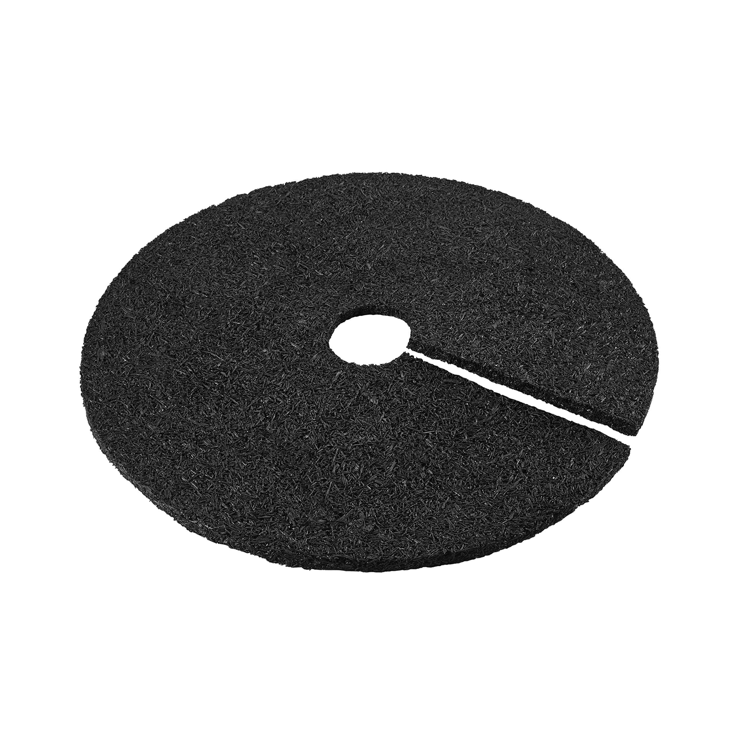 Rubberific24" Rubber Mulch Tree Ring - 3 Pack (Black)