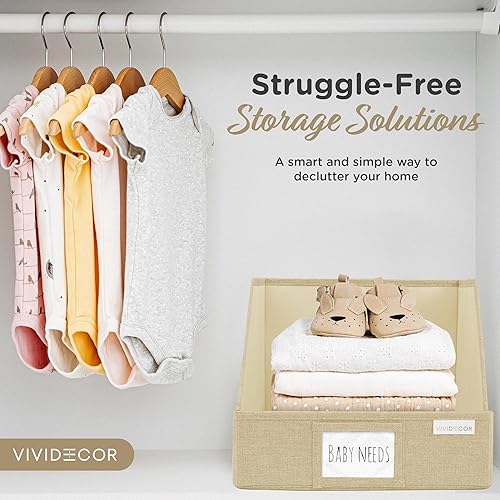 Miniatura 7 de Contenedores de almacenamiento trapezoidales, paquete de 3 organizadores y cestas de armario, contenedor frontal abierto para estantes, cesta de