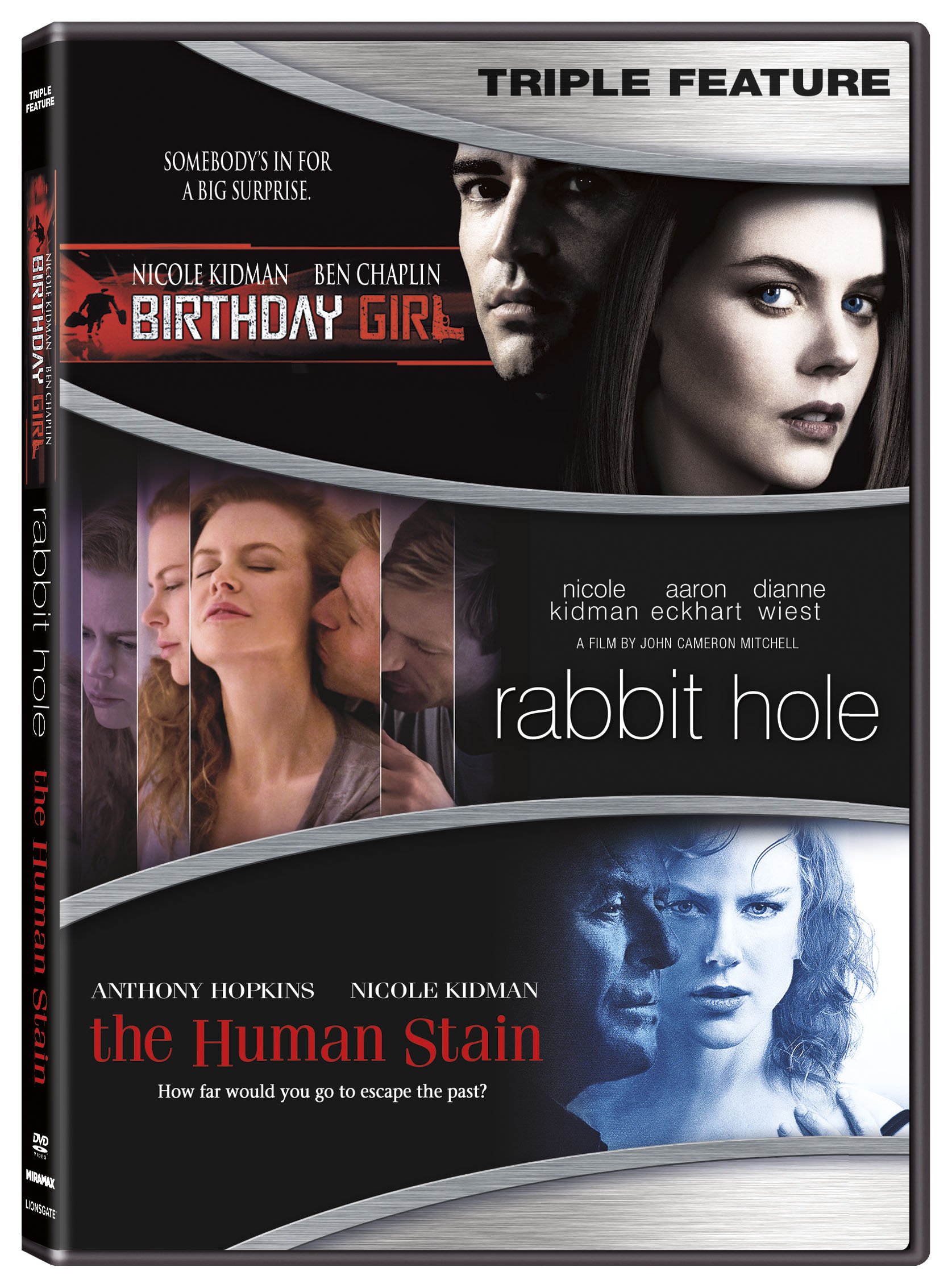 Películas en DVD Nicole Kidman Triple Feature importación americana para cinéfilos