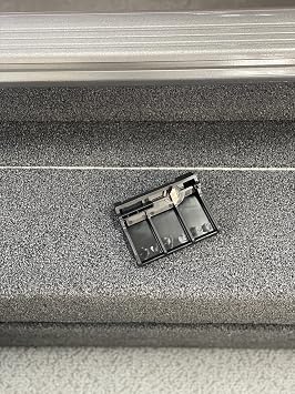 Lund Quick Release Angled Sport Track Bracket, Black, Angled Bracket