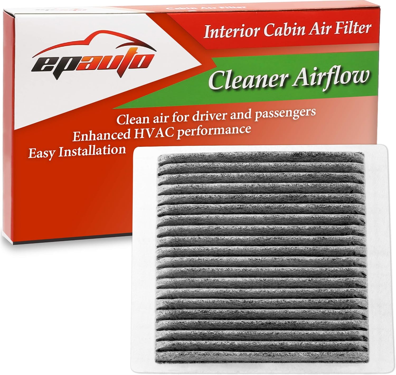 EPAuto CP138 (CF10138) Replacement for Toyota/Lexus Premium Cabin Air Filter includes Activated Carbon