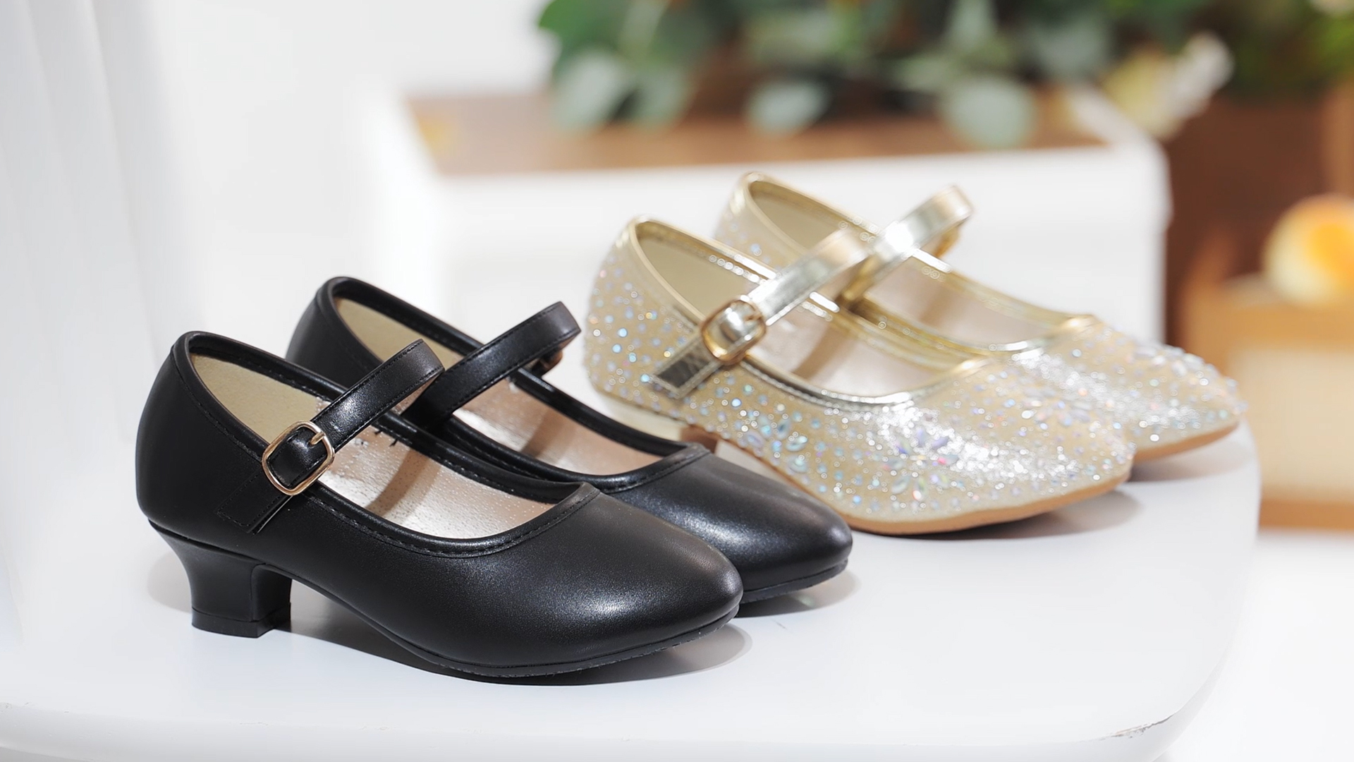 little girls dress shoes Dufannie Nude Toddler Heels Princess Size 9 High Heel for Kids Pumps Dance Shoes for Girls Flats Closed Toe Formal Kids Flats Church Wedding Ballroom Halloween Party(3306Nude My Actual Bust is:26