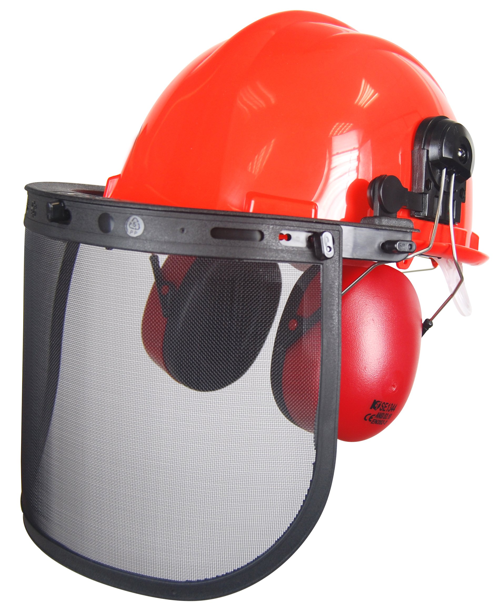Ozaki - Casco completo con un auricular y un anti-ruido, visera forestal: parrilla y gafas de lectura