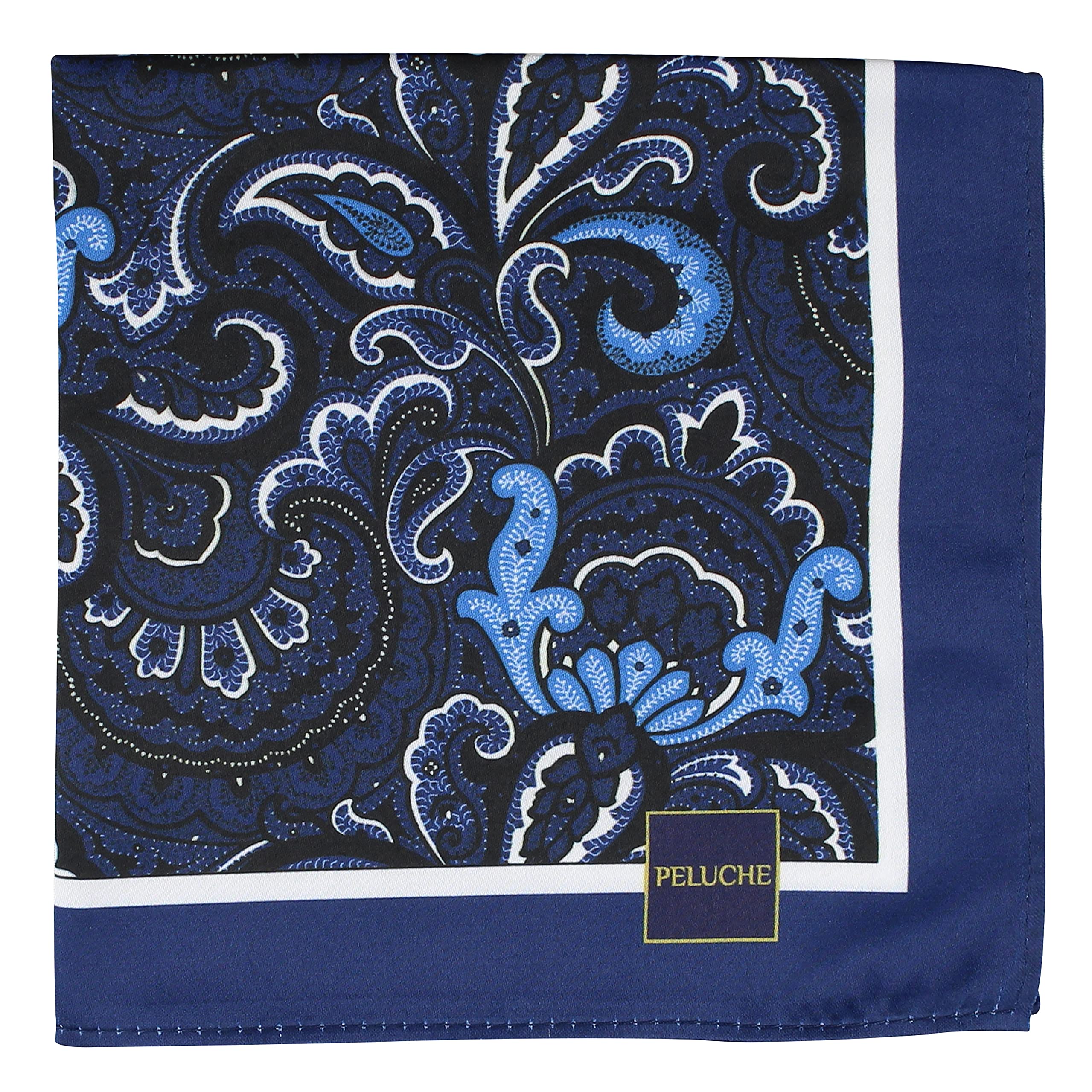 Alluring Floral Abstract Pocket Square For Men