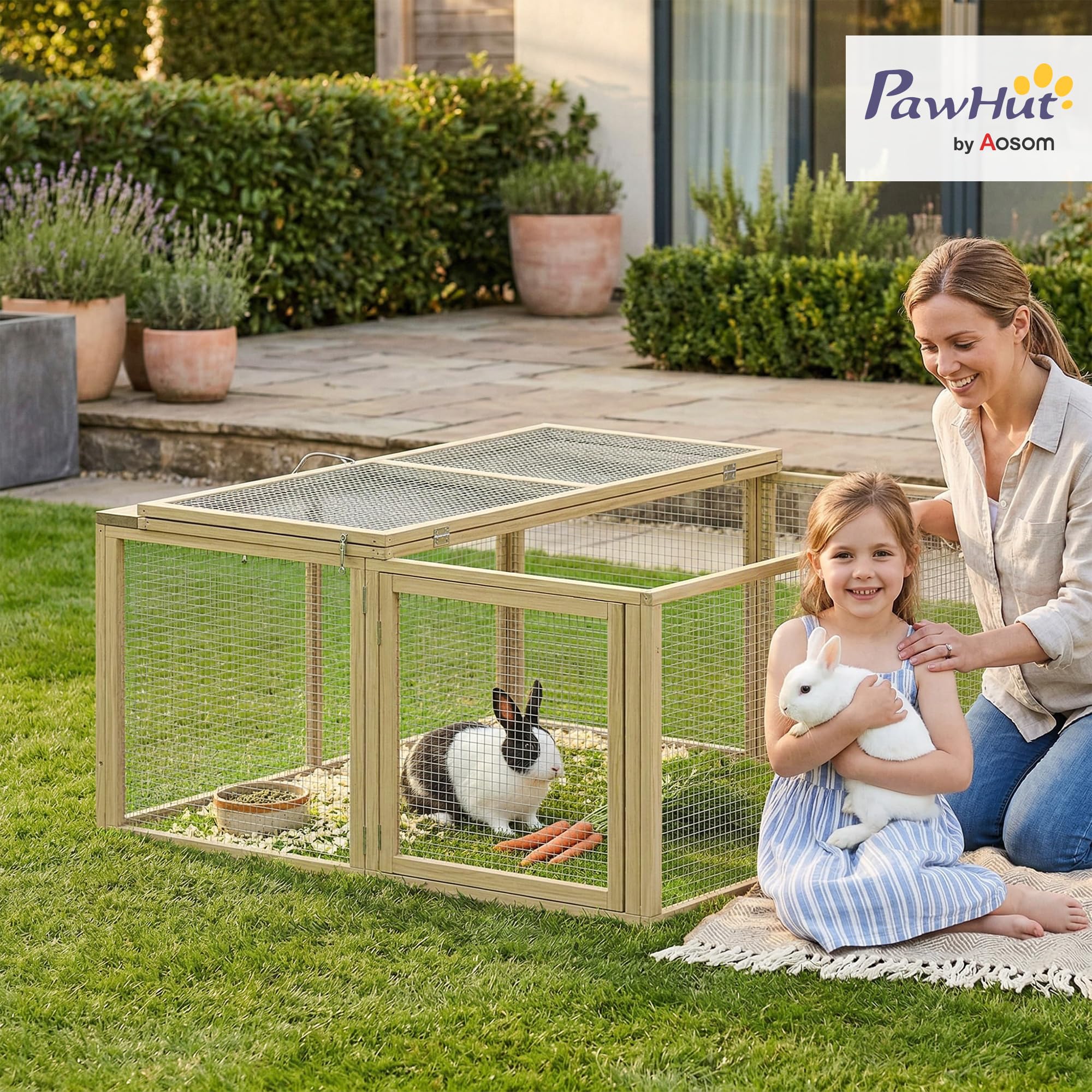 Kerbl Vario - Cage extérieur pour rongeurs 120 x 120 x 59 cm - Comparer