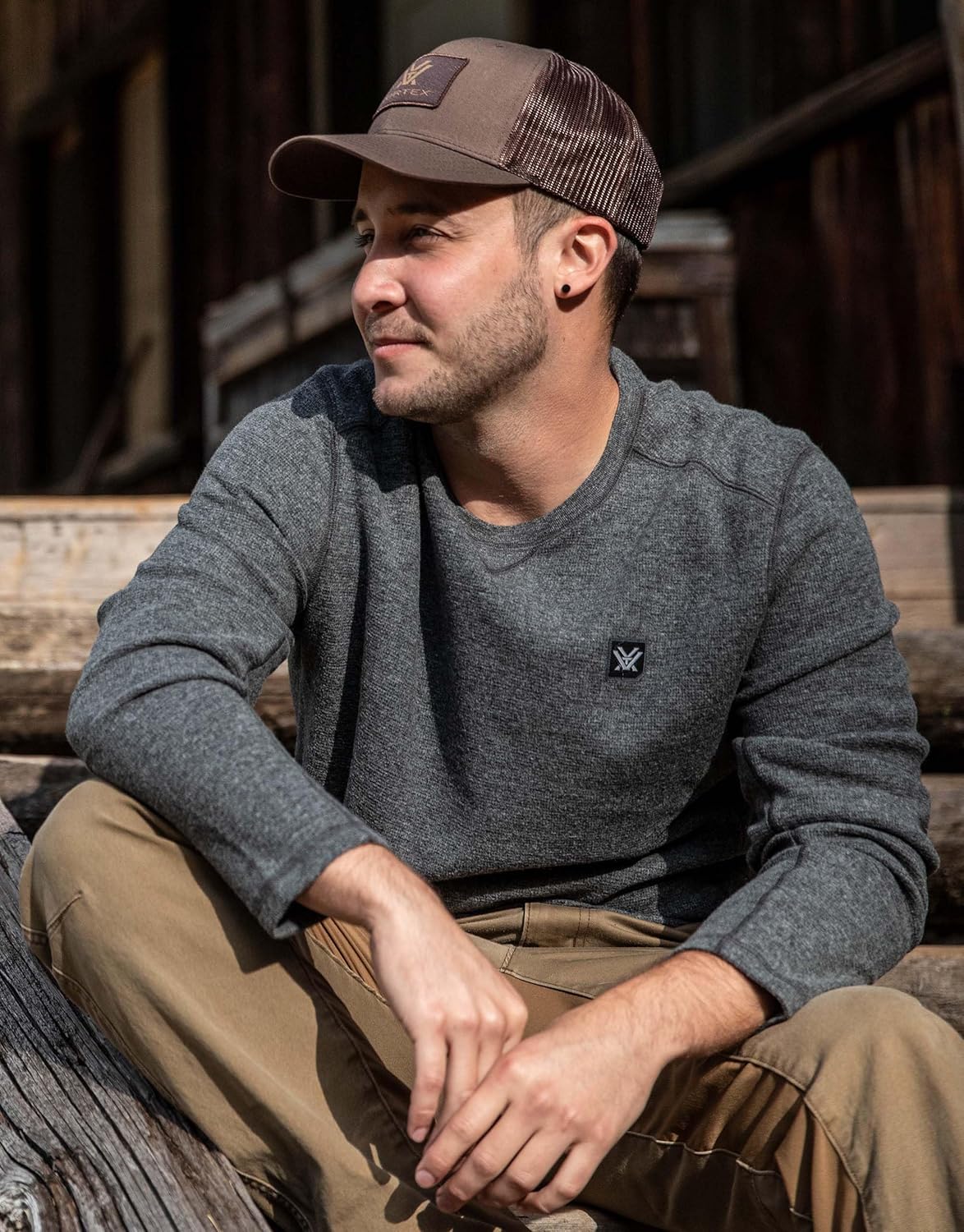 Vortex Men's Front Country Thermal Long Sleeve Shirts