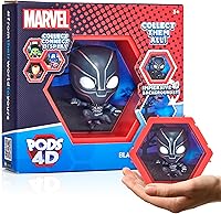 Vista 14 de Wow! PODS 4D Marvel Spiderman - Figura única conectable y coleccionable de Bobblehead, exhibición de pared/estante, figura de Spiderman, juguetes