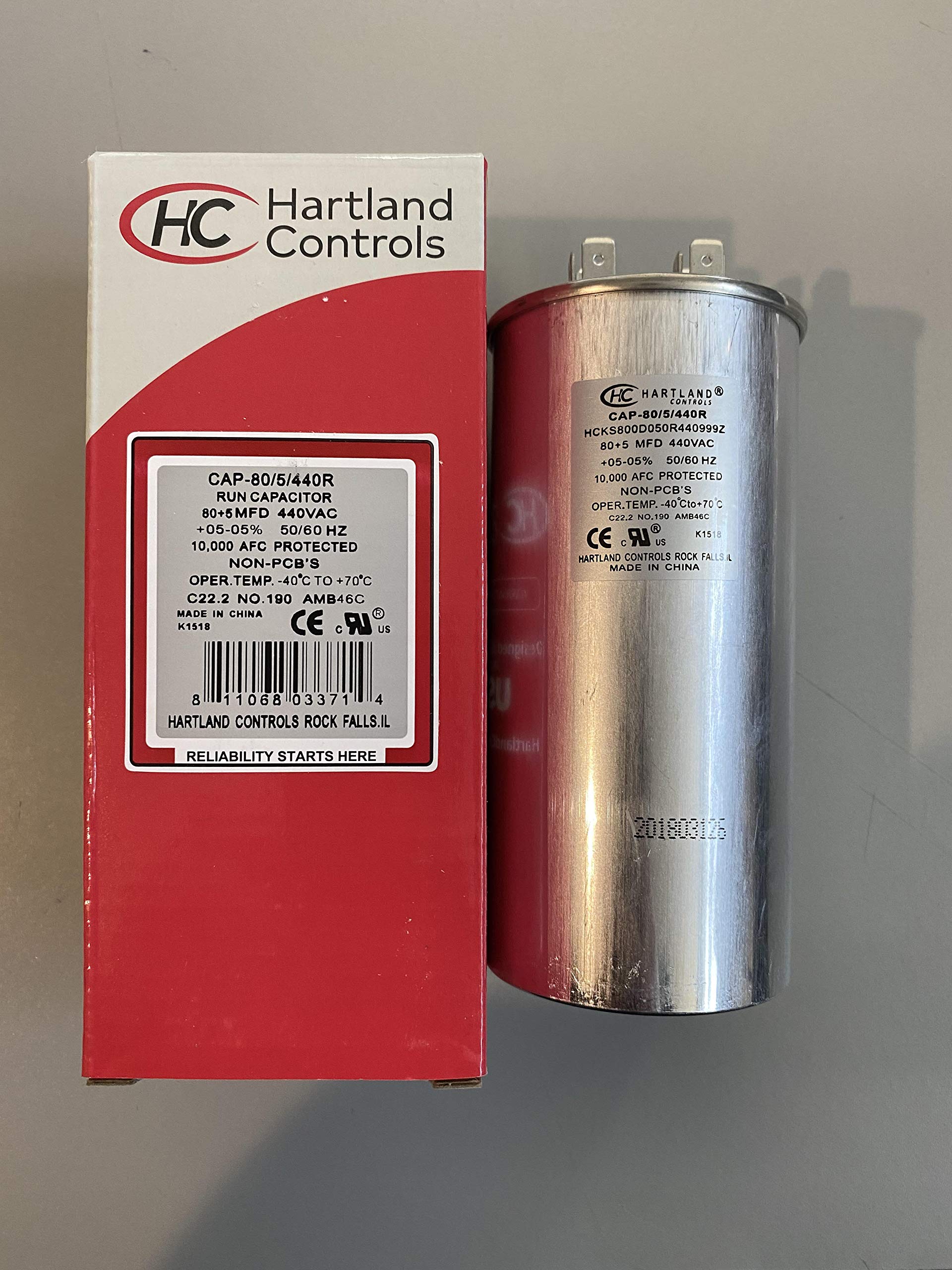 Capacitor 80/5/440 Round