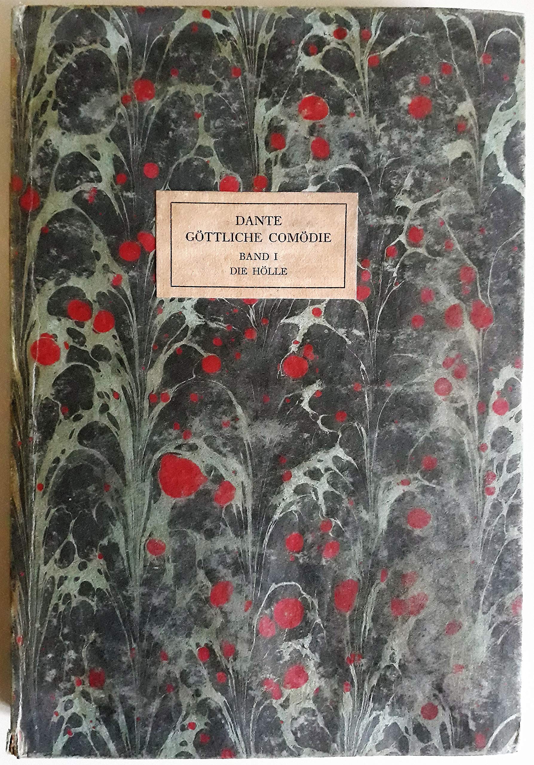 dante alighieris göttliche komödie. übertragen von philalethes. 3 bände. komplett. numeriertes exemplar. fünfter hyperiondruck.