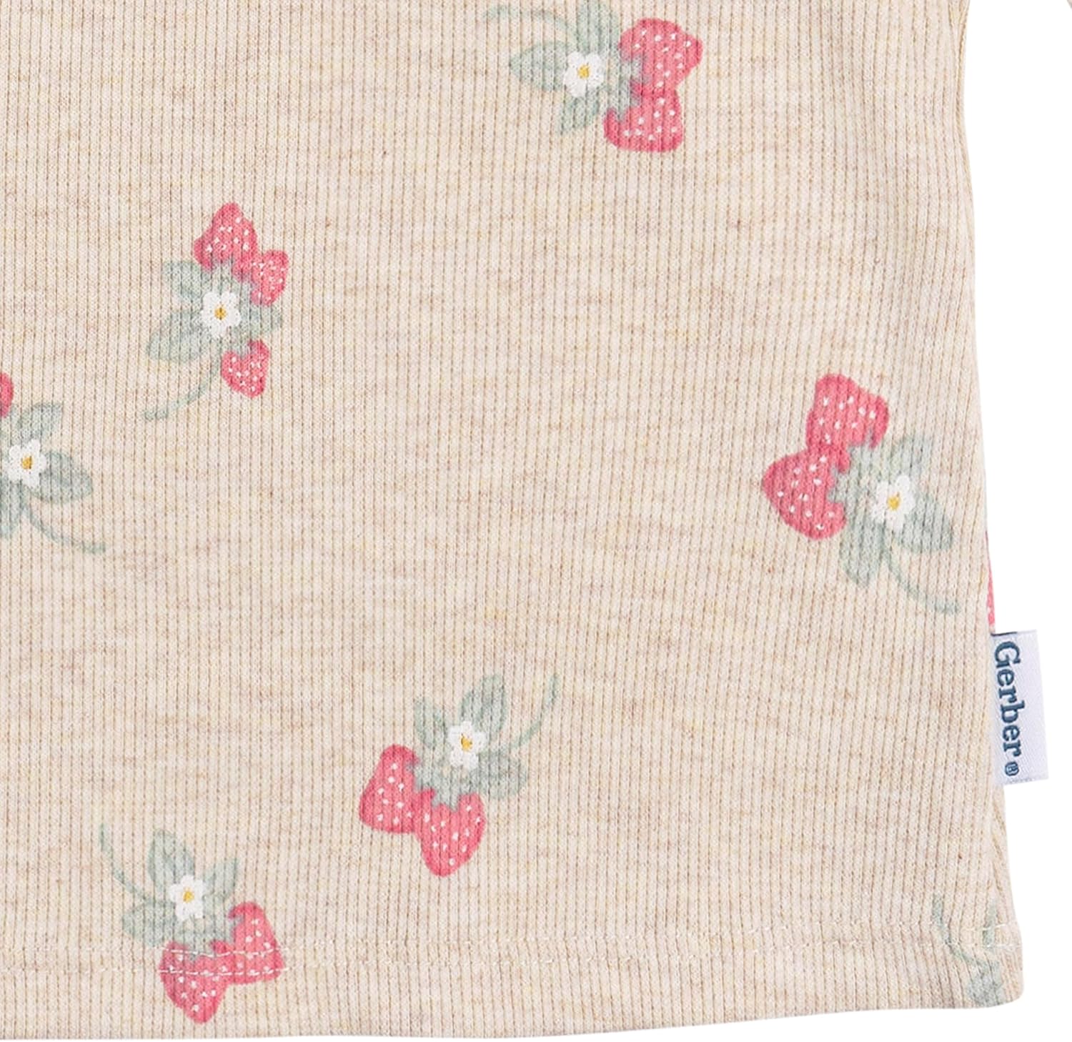 Gerber baby-girls Shirt and Shorts Set - Image 3