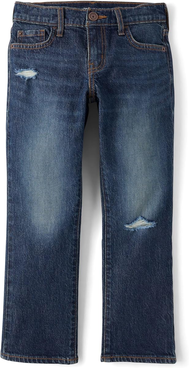 The Children's Place,Boys,Straight Leg Jeans,Emmett Wash,4