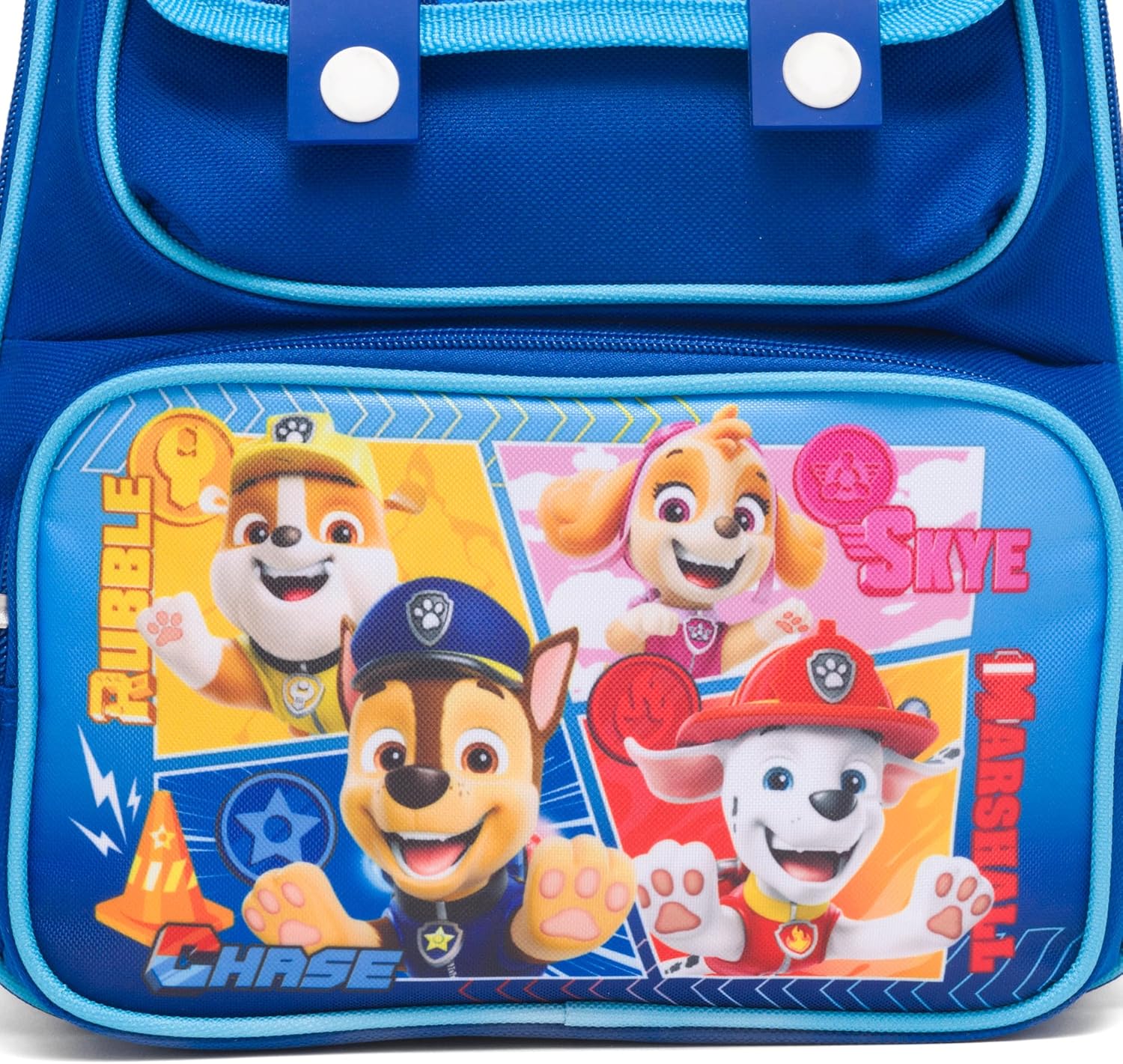 Ruz - Paw Patrols 12 Inch Pre-School backpack with Padded Back and Adjustable Straps, Medium, Blue, A28244