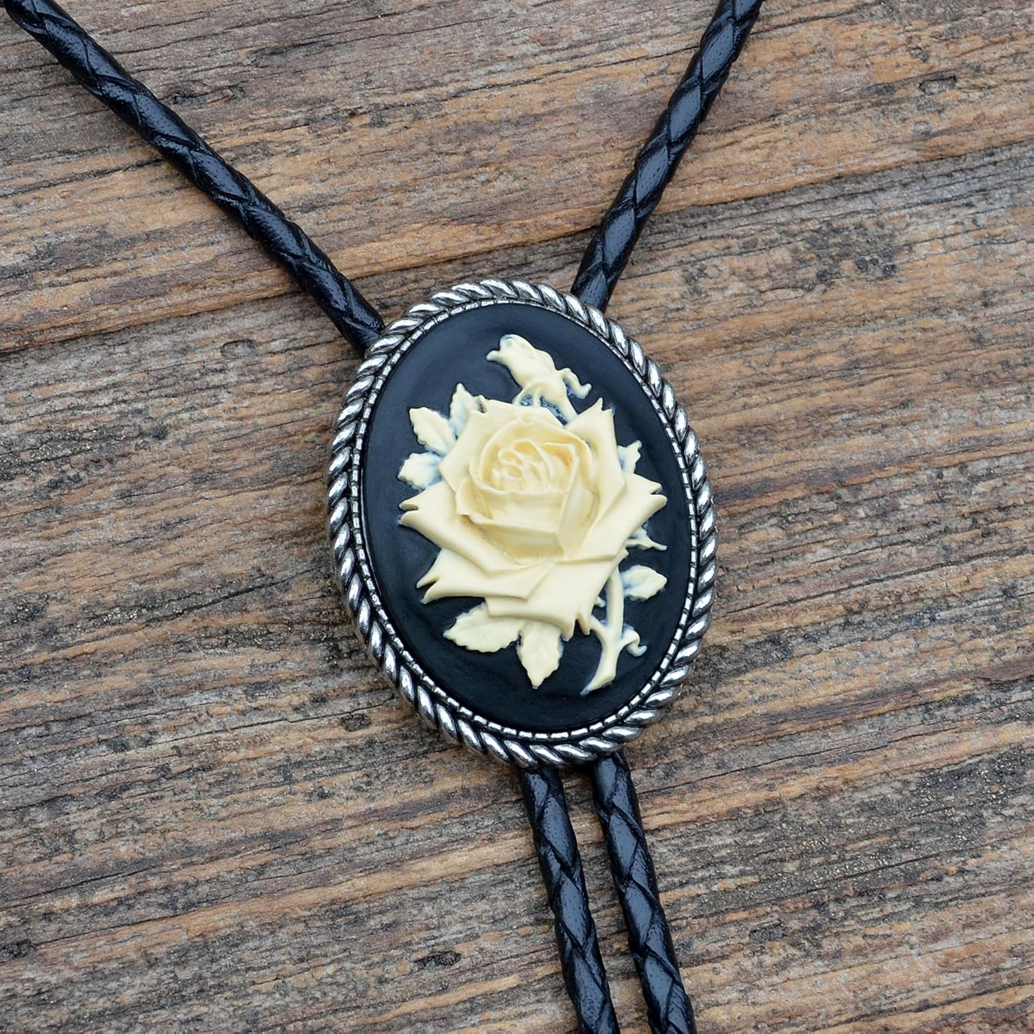 Rose Bolo Tie