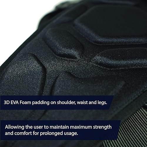 Miniatura 4 de Fusión Climb Tac-Scape - Arnés de rescate de cuerpo completo acolchado y estilo Y