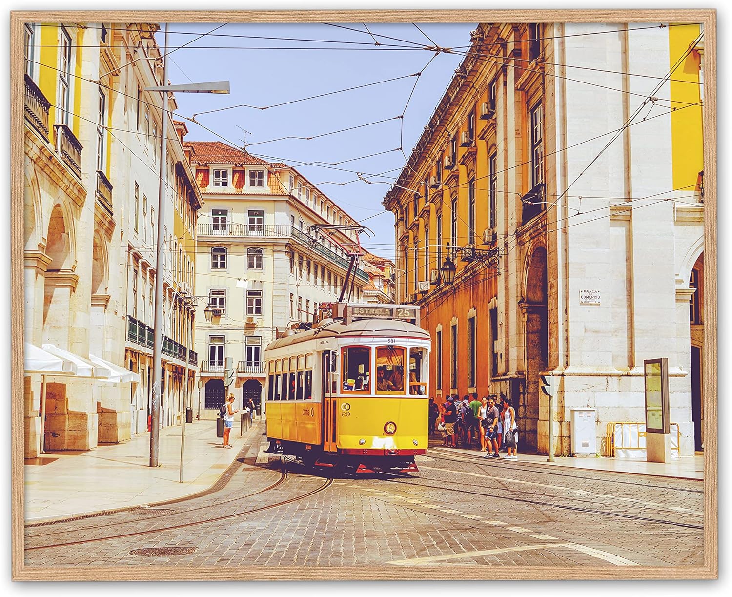 Vintage Vibrant Portugal Photography Photographic Prints, Set of 4, Unframed, Porto, Lisbon, Beach Coastal Art Decor Poster Sign, 5x7 - Image 6