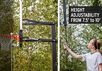 Silverback SB54IG 54 Height Adjustable In-Ground Basketball Hoop