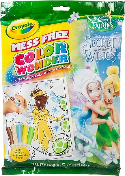 Amazon.com: Crayola Color Wonder Disney Fairies Secret of the ...