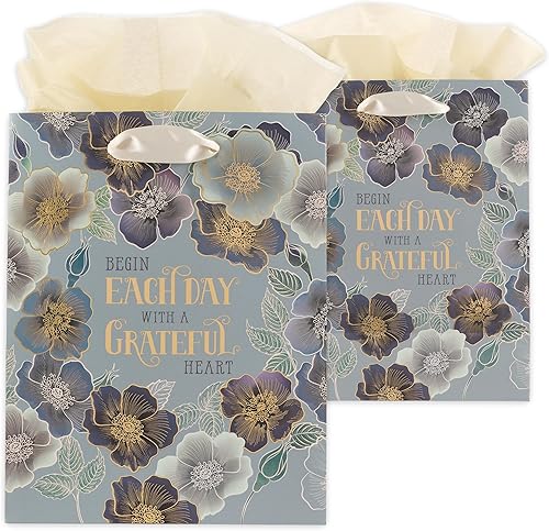 Miniatura 10 de Juego de bolsa de regalo/papel de seda de Christian Art Gifts para mamás "I Love That You're My Mom", rosa, mediano