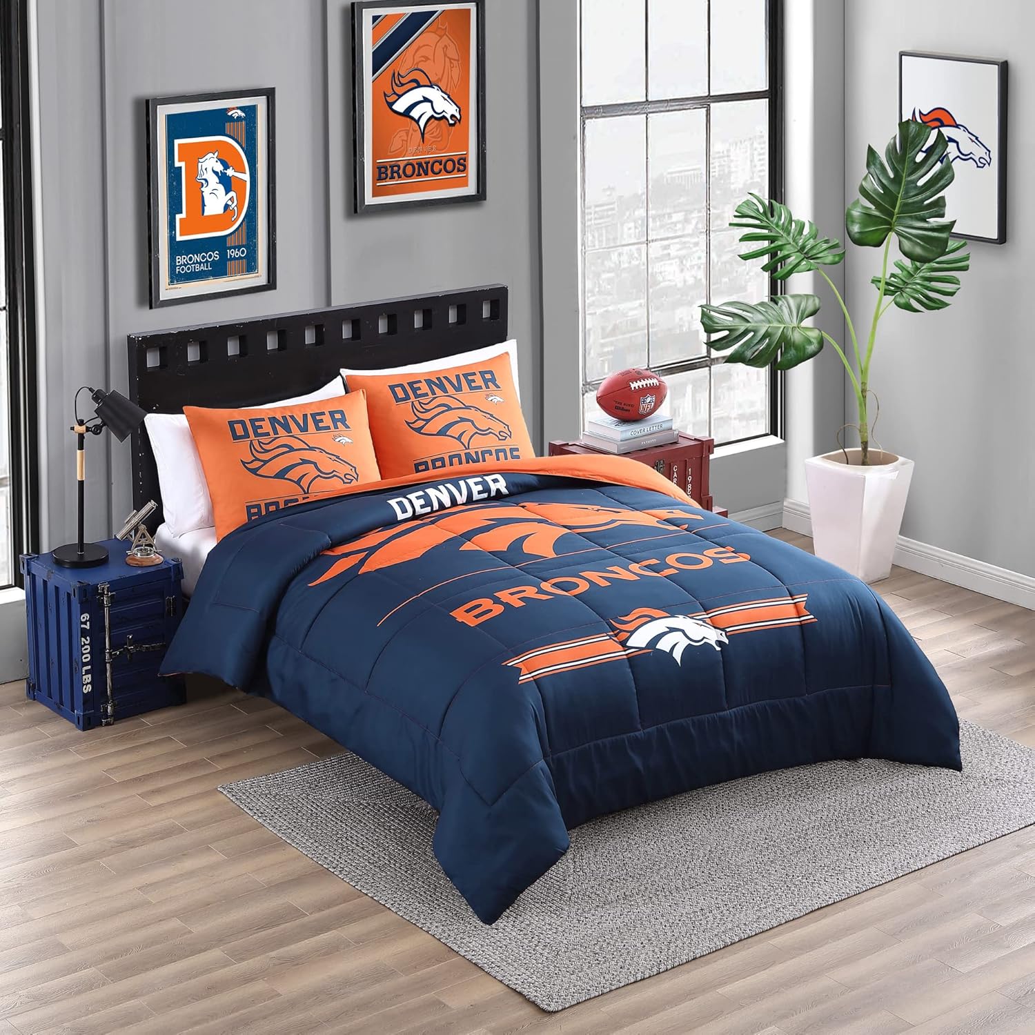 Sweet Home Collection NFL Bedding Comforter Set Officially