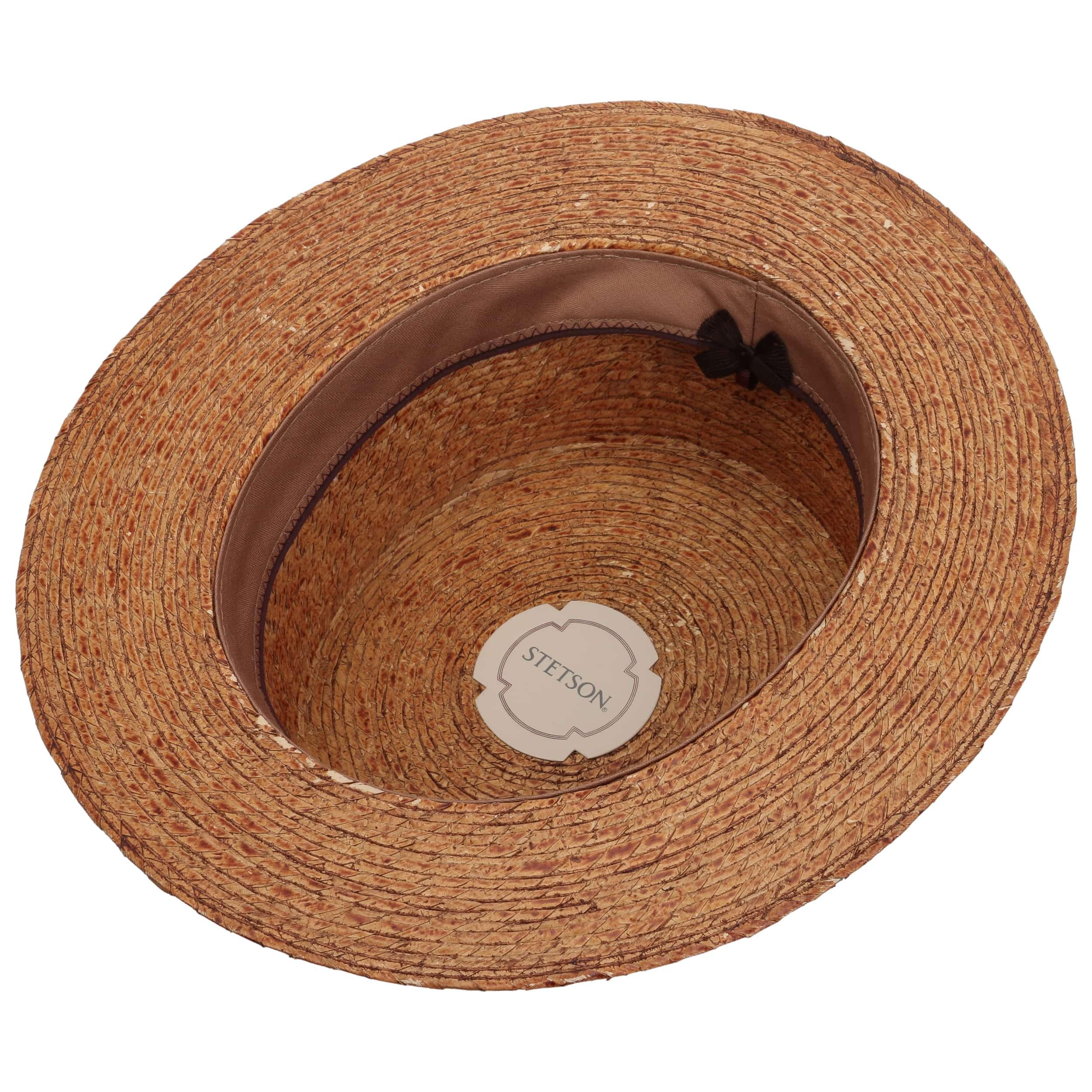 Stetson Chapeau Canotier Averport Homme - de Soleil D'Ete Plage avec Doublure Printemps-ete Printemps Ete