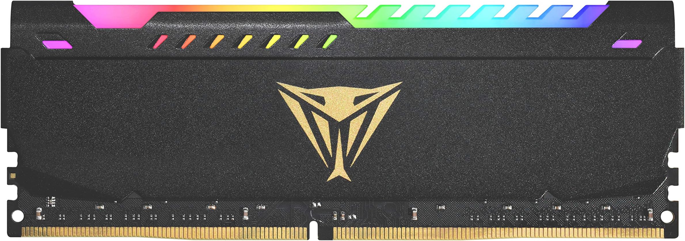 Patriot Viper Steel RGB DDR4 RAM 16GB (1X16GB) 3200MHz CL18 RGB Memory | Voltage: 1.35v; Supports Intel XMP; Module type: UDIMM.
