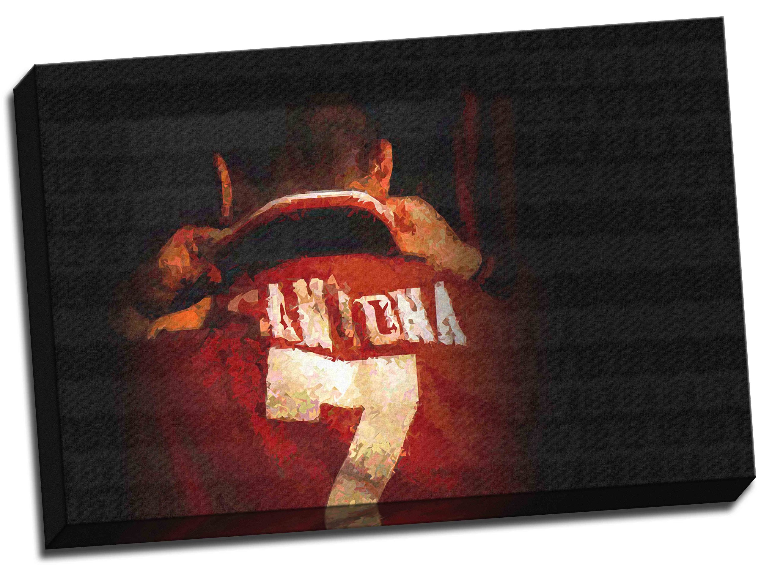 Eric Cantona Manchester United Canvas Print Framed Picture 20x30 Inches A1