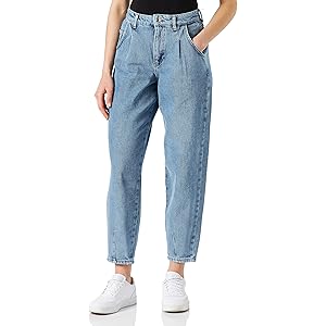 Buy ONLY Straight Fit Jeans (15216530_Light Blue Denim_XS/32) at 