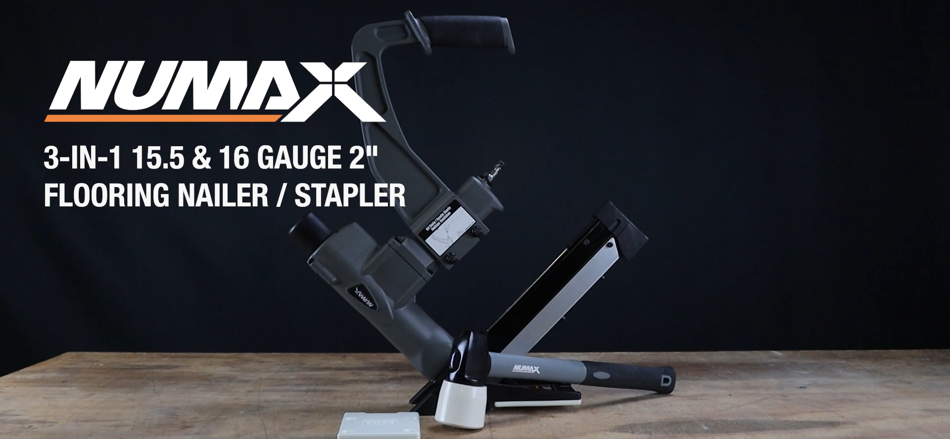 Amazon.com: NuMax SFL618 Pneumatic 3-in-1 15.5-Gauge and 16-Gauge