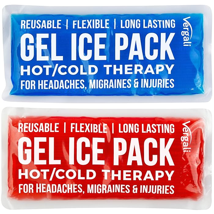 Buy Gel Ice Packs for Injuries Reusable Gel Cold Compress for Shoulder