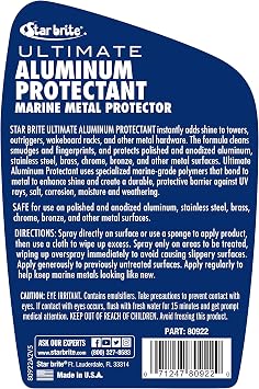 STAR BRITE Ultimate Aluminum Protectant, Quick Protection for Aluminum