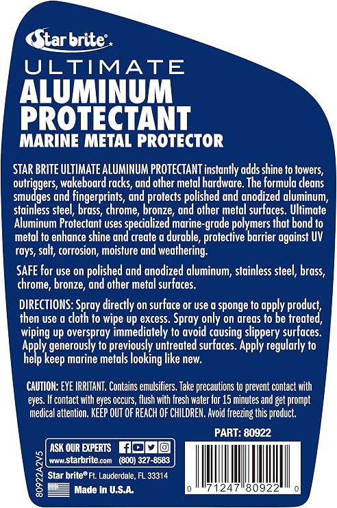 STAR BRITE Ultimate Aluminum Protectant, Quick Protection for Aluminum