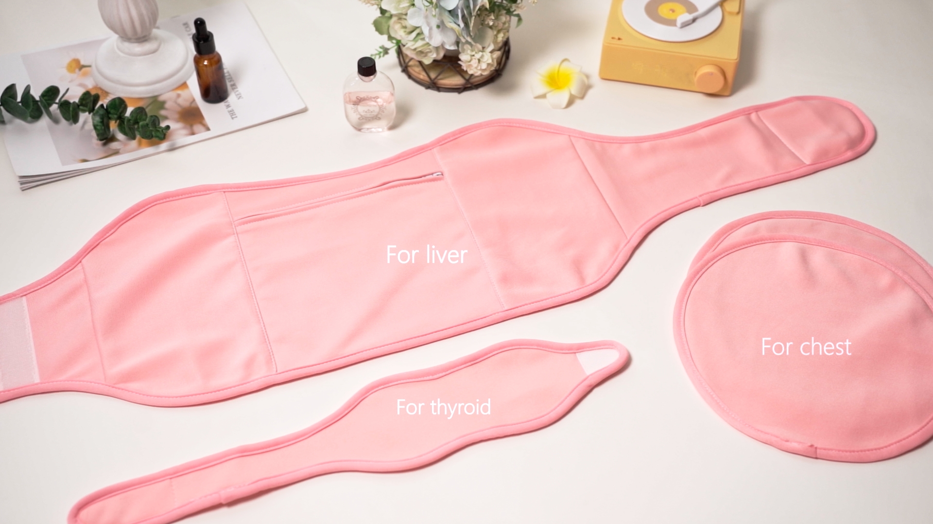 2 Almohadillas Para El Pecho De Aceite De Ricino, Paquete De Compresas De Aceite De Ricino Para