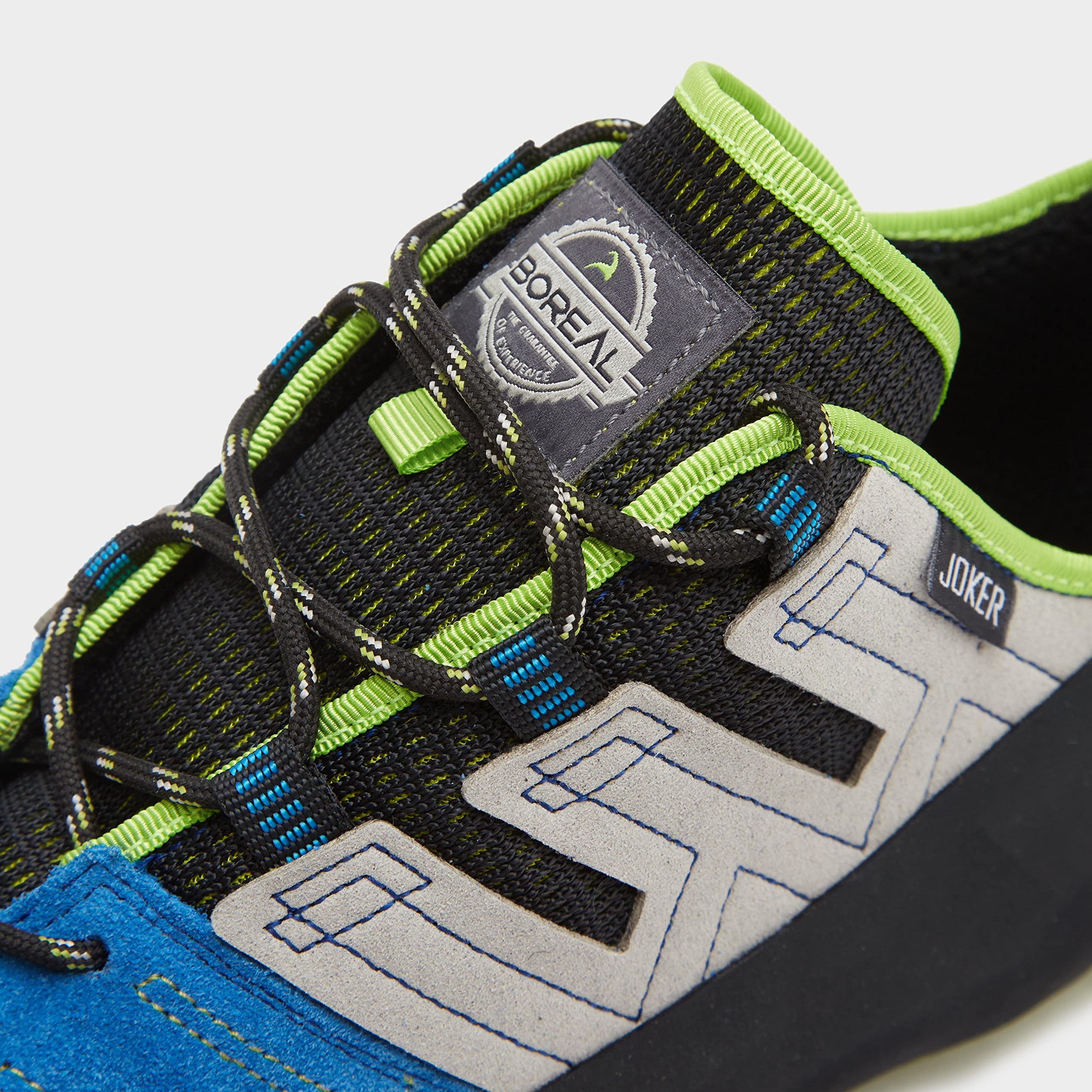 Boreal Joker - Zapatos de escalada de encaje, color azul y gris