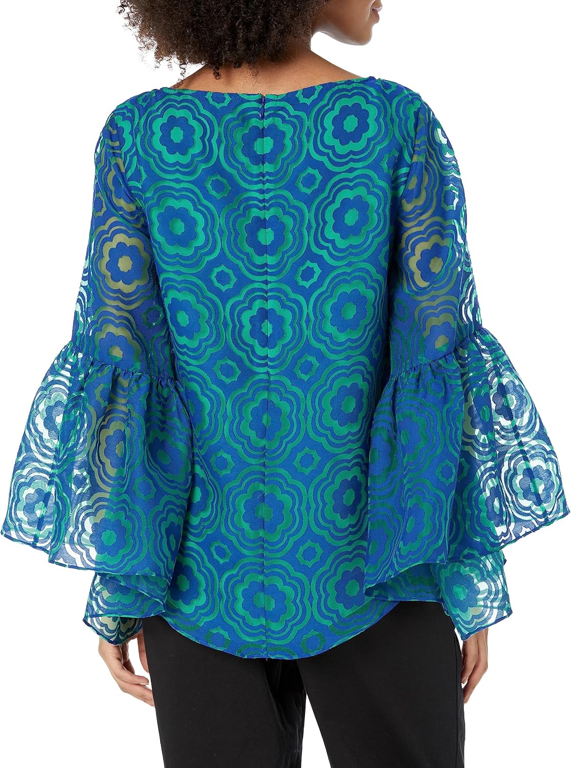 Trina Turk Womens Burnout Top - Image 2