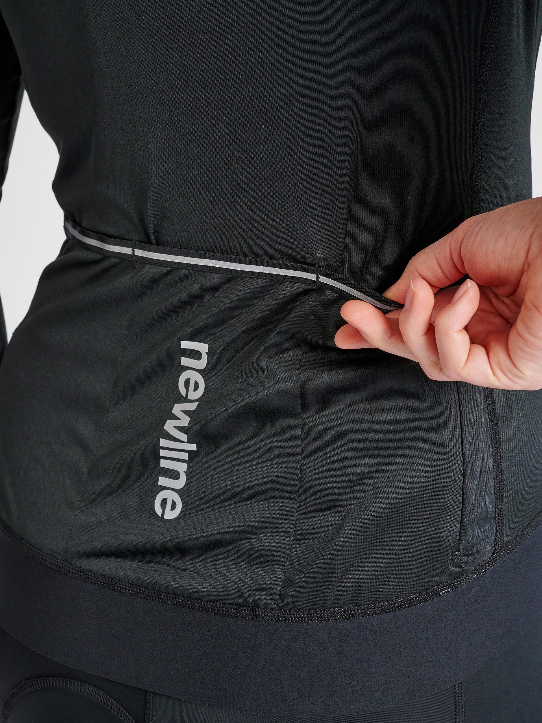 newline Women's Core Bike L/S koszulka damska, czarna, S