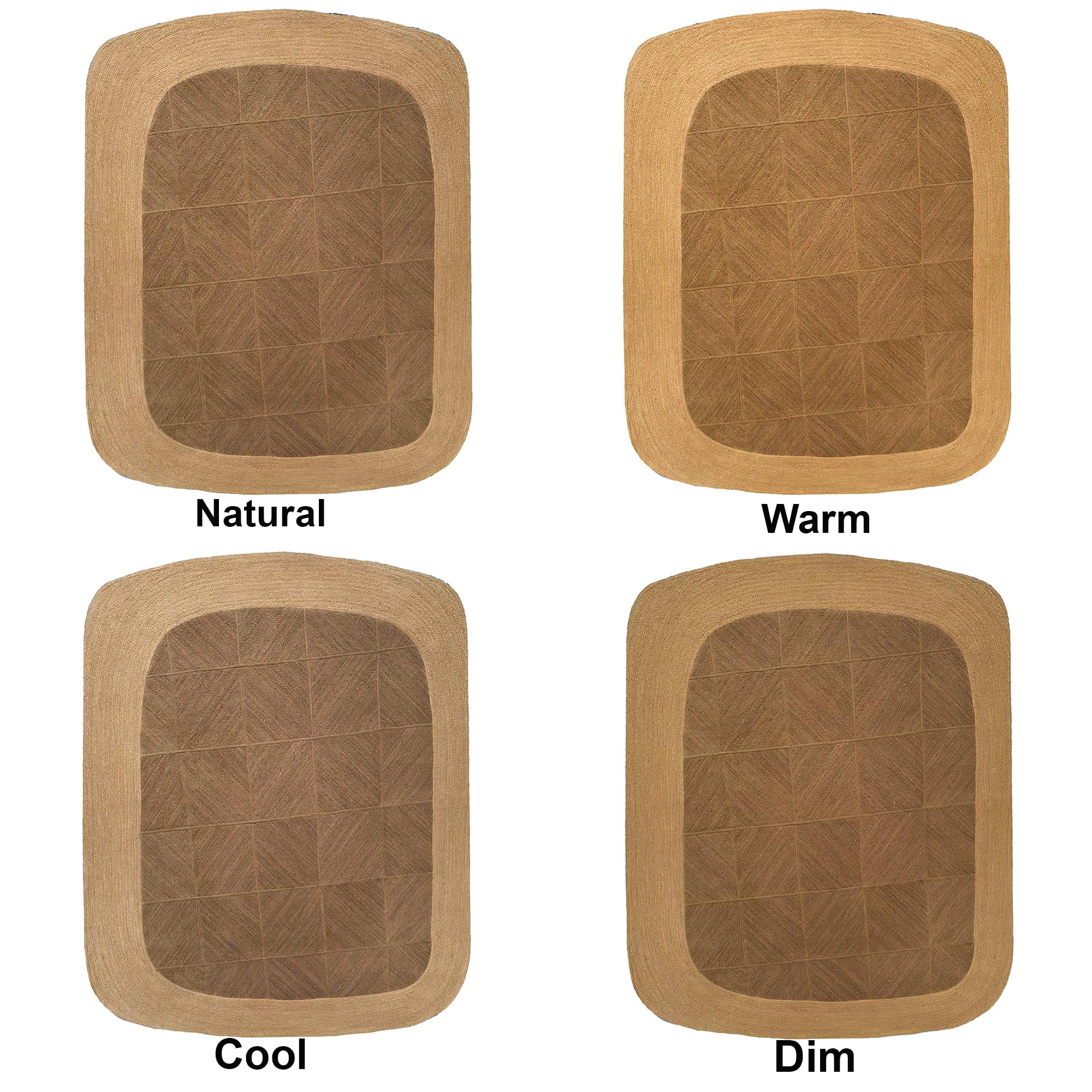 Tapis de couloir en jute naturel fait à la main de 9,1 x 6,1 m - Décoration d'intérieur indienne - Tapis de couloir - Tapis tressé en jute chanvre