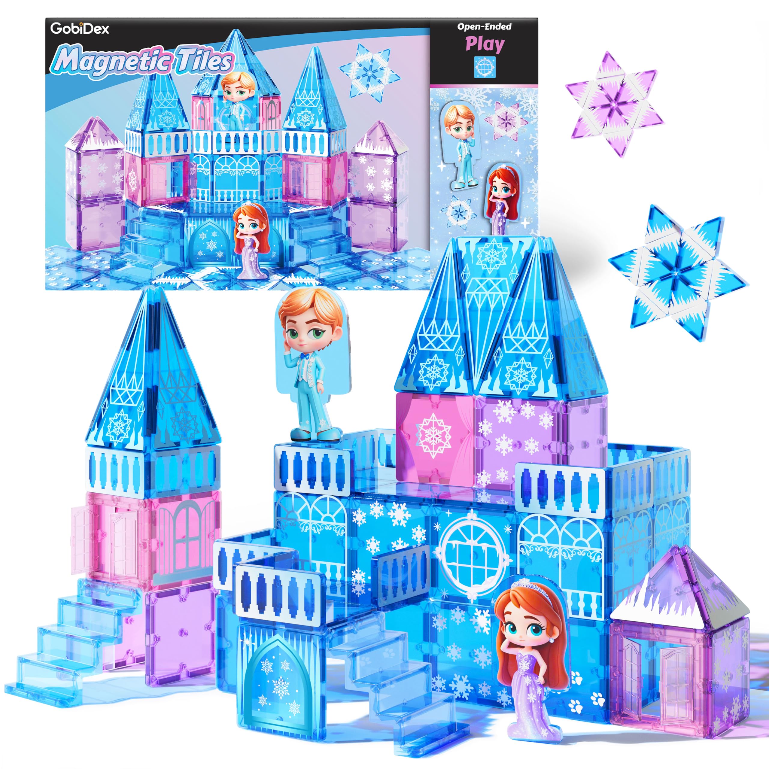 Amazon.com: GobiDex Magnetic Building Blocks Princess Castle with
