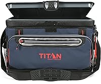 Vista 14 de Titan by Arctic Zone Deep Freeze Cooler - Enfriador de cuerpo duro sin cremallera, aislamiento de congelación profunda, forro de cuerpo duro