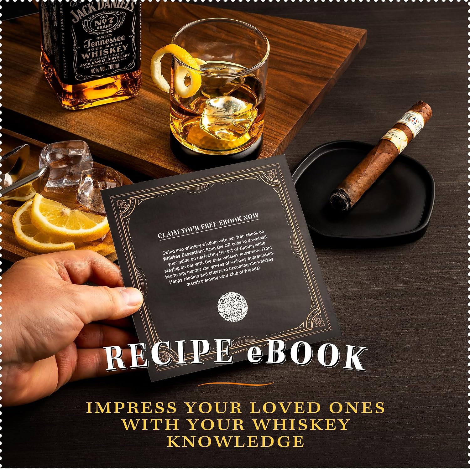Golf Whiskey Glass Set | Golf Ball Shot Glasses | 12 oz Whiskey Glasses | Gifts for Golfers | Cool Stuff for Golfers | Birthday Gifts for Men and Women | Uncle Gift | Whiskey Presents for Golfer