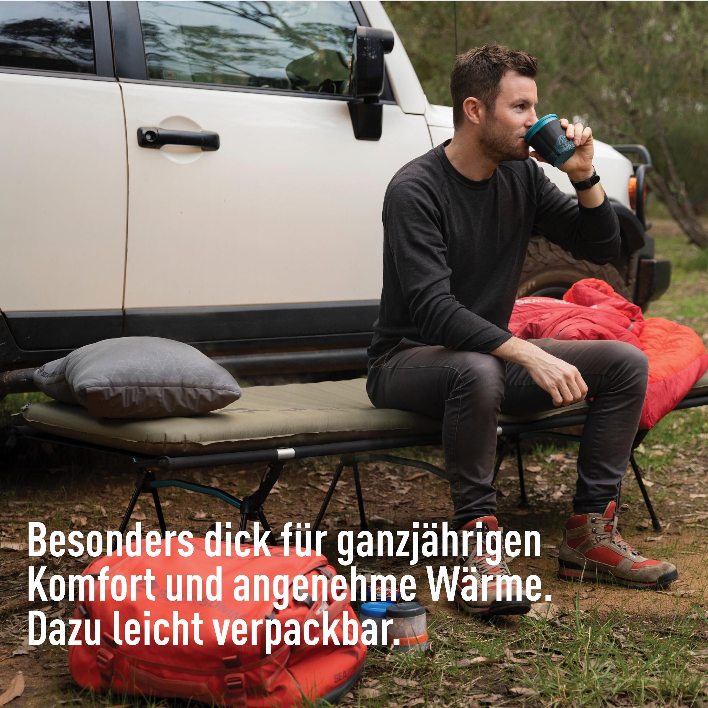 SEA TO SUMMIT - Camp Plus Self Inflating Isomatte Large - Dicke